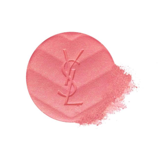 【YSL】官方直營 超模光感透膚底妝組(超模光感精華水氣墊+透膚煙染腮紅)