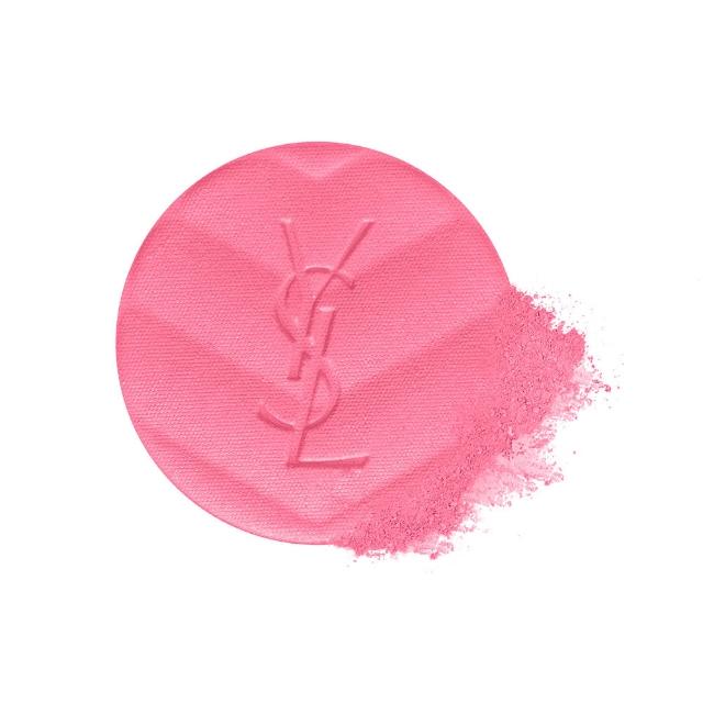 【YSL】官方直營 超模光感透膚底妝組(超模光感精華水氣墊+透膚煙染腮紅)