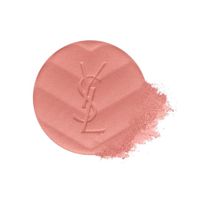 【YSL】官方直營 超模光感透膚底妝組(超模光感精華水氣墊+透膚煙染腮紅)