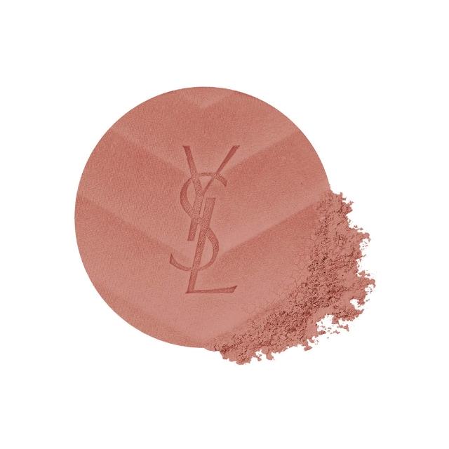 【YSL】官方直營 超模光感透膚底妝組(超模光感精華水氣墊+透膚煙染腮紅)