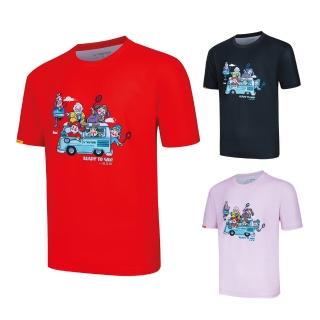 【VICTOR 勝利體育】2025 平步青雲系列 前方好運 T-shirt(T-501CNY C/D/I 黑/熔岩紅/柔情粉)