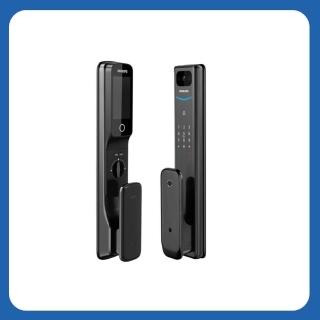 【Philips 飛利浦】ALPHA VP 貓眼 推拉式智能門鎖/電子鎖(指紋│卡片│密碼│鑰匙│WiFi/含安裝)