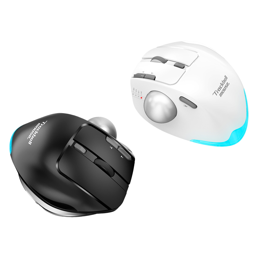 【ZELOTES】F-33 軌跡球雙模無線滑鼠/拇指