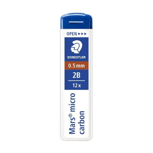 【STAEDTLER 施德樓】施德樓 超韌自動筆芯0.5mm MS25005
