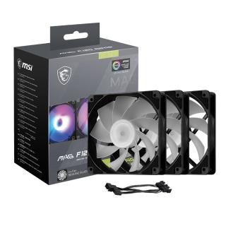 【MSI 微星】MAG F120 ARGB-3RB 機殼散熱風扇