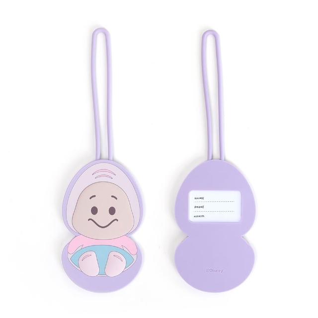 【Norns】矽膠行李吊牌(史努比 歐拉夫 蠟筆小新 牡蠣寶寶 Bunni Konbiny 小熊維尼 行李箱掛牌 旅行配件)
