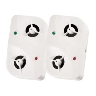 【Digimax】驅鼠轟炸機 超音波驅鼠器 UP-11BL 二入組 有效空間90坪 磁震波驅蟲 人畜無害