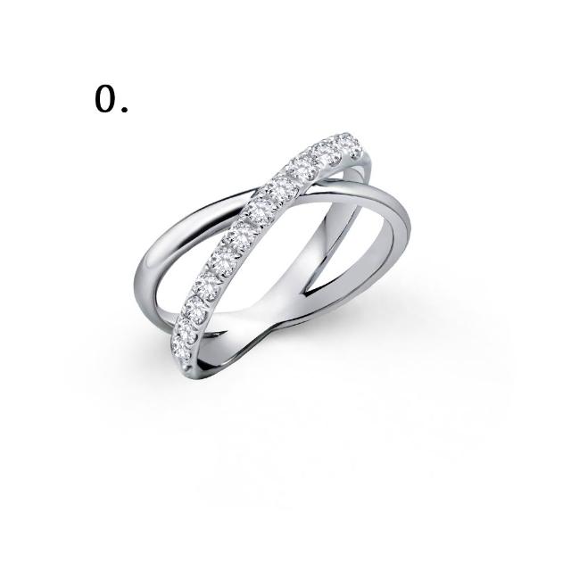 【IS DIAMOND】買一送一 50分 極美D色 滿鑽鑽石項鍊/手鍊/耳環 任選 小雛菊 愛心 蝴蝶(培育鑽石)