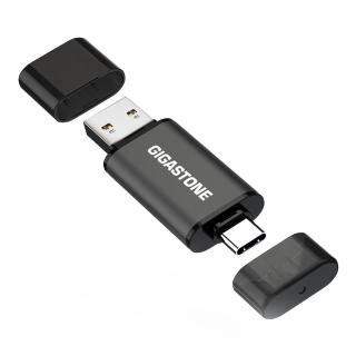 【GIGASTONE 立達】256GB USB3.2 Gen1 Type-C雙介面隨身碟UAC-4400GY(iPhone17/Mac/Android/筆電)