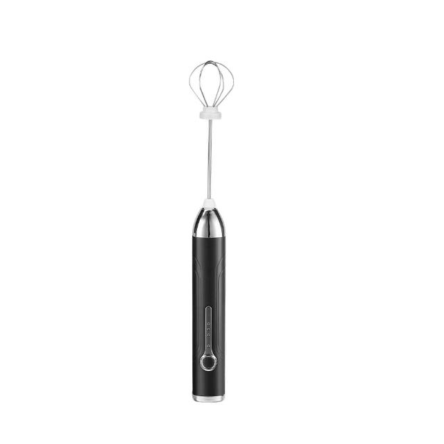 【kingkong】家用手持電動咖啡打泡器 304不鏽鋼奶泡器(牛奶 拉花 攪拌器)