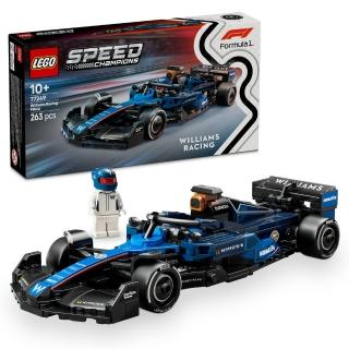 【LEGO 樂高】極速賽車系列 77249 Williams Racing FW46 F1賽車(一級方程式 威廉斯車隊 兒童玩具 跑車模型)