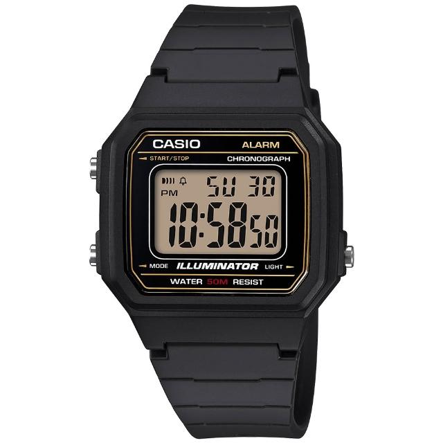 【CASIO 卡西歐】G-SHOCK 運動風格多功能電子錶-23款可選  情人節 送禮(W-219H/W-218H/W-217H系列)