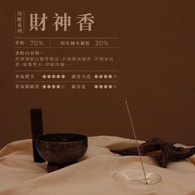 【inzense 禪香不二】迷你功能許願香3入(幸運/除障/財神/姻緣/放鬆/平安/善緣/十方清淨/壇城樂土/排寒/靈感