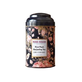 【古典玫瑰園】至尊大吉嶺初摘茶立體茶包20入罐裝(至尊大吉嶺;初摘茶;立體茶包)