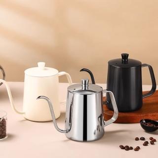 【渥思】304不鏽鋼咖啡手沖壺-600ml(咖啡壺.細口壺)