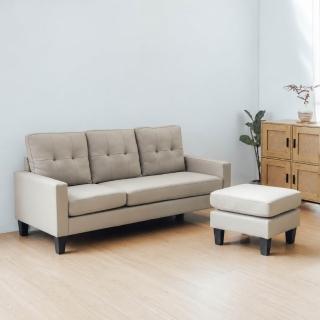 【RICHOME】貓抓皮L型沙發(L型沙發 貓抓皮沙發 三人沙發 客廳沙發 SF078)