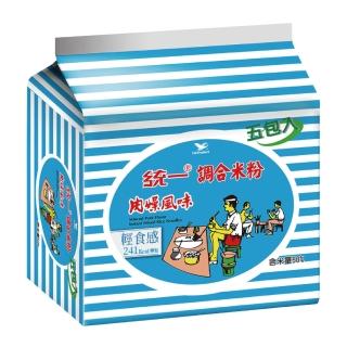 【統一麵】統一調合米粉肉燥風味60gX5入x2組