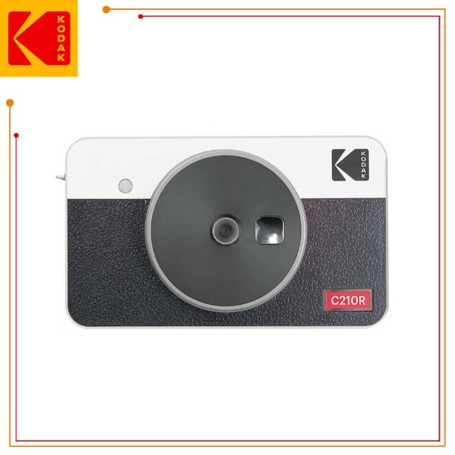 【Kodak 柯達】Mini Shot 2 Retro拍立得相機C210R口袋相印機+MC-60張(東城代理商公司貨)