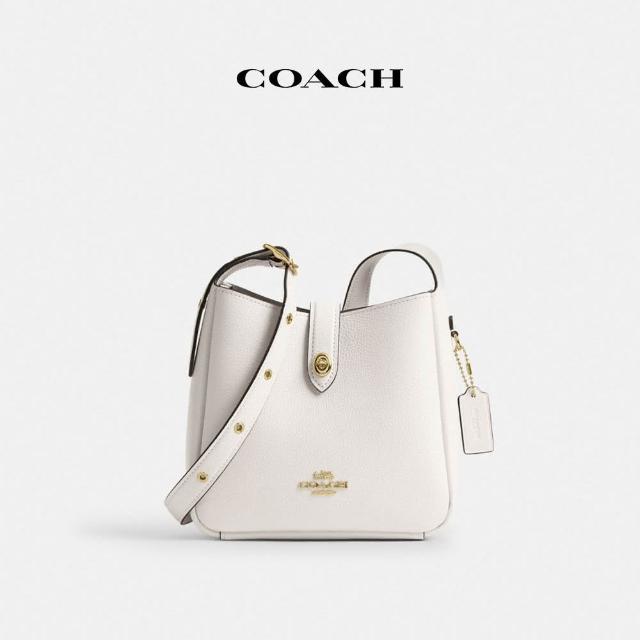 【COACH】蔻馳官方直營 HADLEY 迷你斜背手袋 斜背包 側背包 斜挎包- IM/粉筆白色(CAL60)