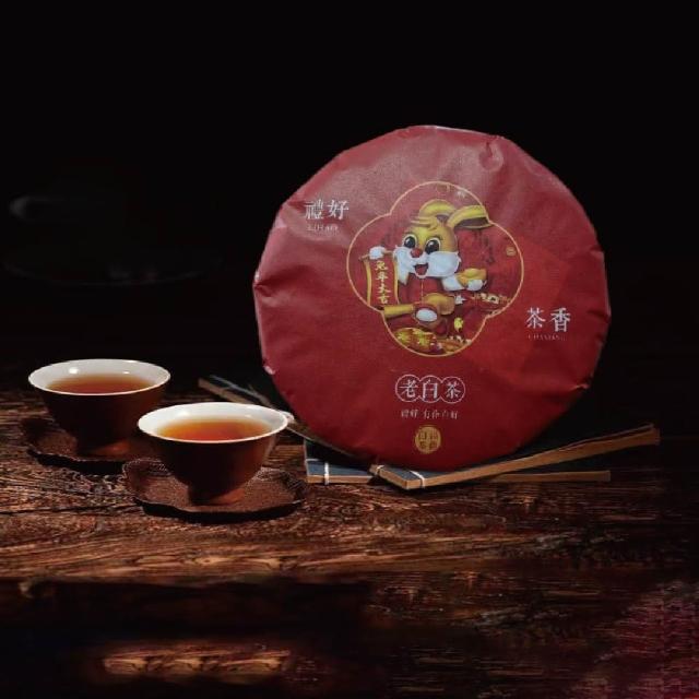 典慶號】2015年福鼎老白茶(特級壽眉茶餅/350g /藥香特級餅/老白茶