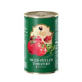 13753575 OL 【義大利ORO】去皮切丁番茄400g(x24罐/箱)