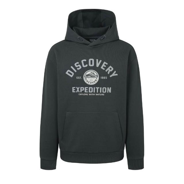 【Discovery Expedition】男女版 帽T 印花 素色 休閒長袖上衣(DXHD23051/DXHD38051/DMHD35051-九款任選)