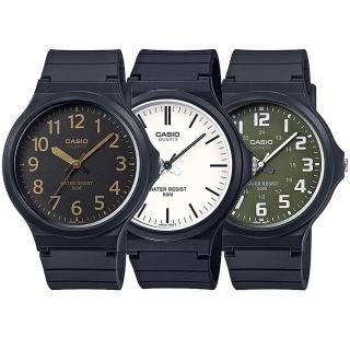 【CASIO 卡西歐】經典日系簡約指針錶-9款可選 雙11 送禮(MW-240系列)