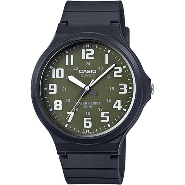 【CASIO 卡西歐】經典日系簡約指針錶-9款可選 情人節 送禮(MW-240系列)