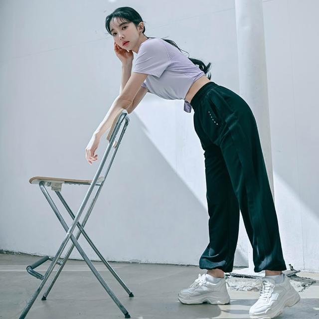 【BODYAIR】韓妞性感透氣寬版上衣(瑜珈.慢跑.運動.健身.透氣.舞蹈.運動服)