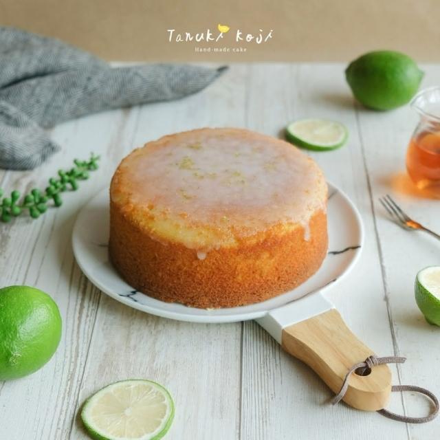 【狸小路手作烘焙】檸檬老爺爺蛋糕1入(生日蛋糕；母親節；父親節；慶生；下午茶；點心；甜點)
