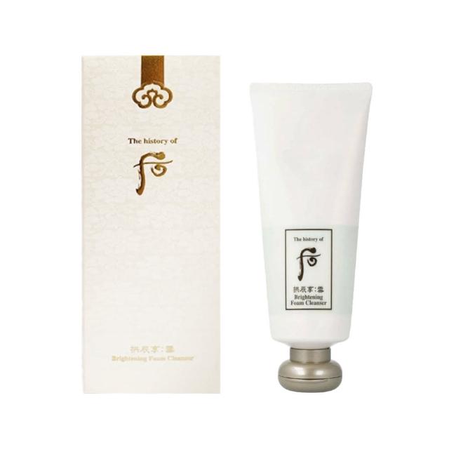 【WHOO 后】拱辰享洗顏乳 180mlX2入(多款任選 國際航空版 雪白/津率享/享水妍山茶花保濕/陰陽調和)