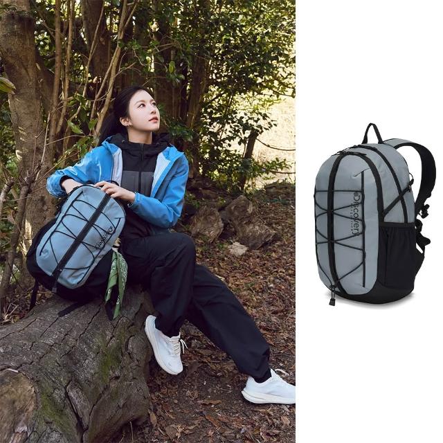 【Discovery Expedition】18L 尼龍後背包 登山包 雙肩背包(DXBK1015N-兩款任選)