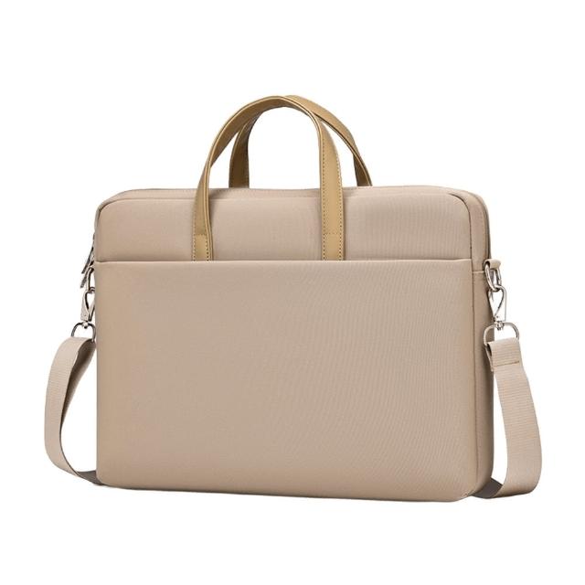 【OMG】牛津布單肩手提電腦包 17.3吋筆電包 筆電防震包 防水休閒公事包 側背電腦包 內膽包