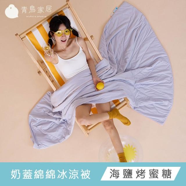 【青鳥家居】Momo獨家｜冬夏雙響組/冬被+冰涼被(石墨烯冬被＋奶蓋綿綿冰涼被)