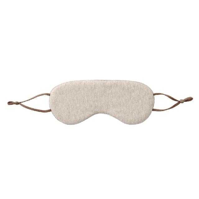 【MUJI 無印良品】攜帶用涼感眼罩 約9.5x23cm(共2色)