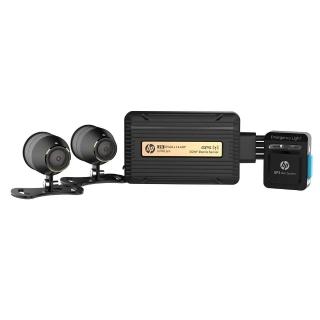 【HP 惠普】M700 PRO 前後雙鏡高畫質數位機車行車記錄器(贈64G+車牌架)