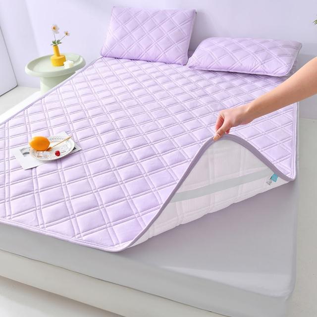 【Sleep Club】日本透氣涼感墊 涼墊 冰涼墊 涼蓆 日式床墊(單/雙/加大任選 附同款枕頭套)