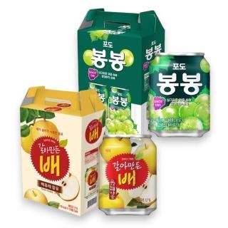 【HAITAI  海太】韓國水梨汁/葡萄汁238ml*12入/盒(#葡萄汁 #水梨汁 #禮盒)