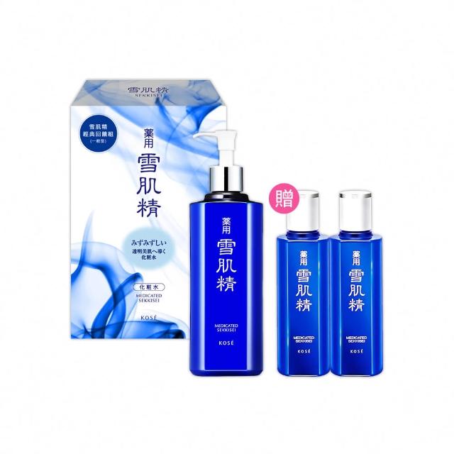 【KOSE 高絲】雪肌精500mL贈(雪肌精360mL+100mL)或(雪肌精200mL+200mL)任選