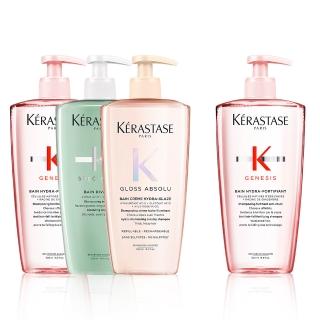 【KERASTASE 巴黎卡詩】大容量髮浴500ml二入組(多款任選/洗髮精)