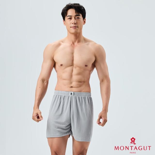【MONTAGUT 夢特嬌】6件組金典速乾透氣寬版平口褲