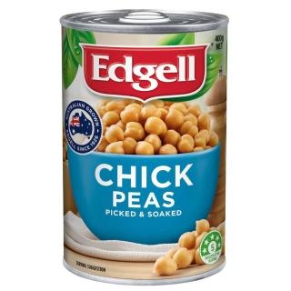 13869090 OL 【EDGELL】愛德格鷹嘴豆400Gx2罐(番茄 起司 義大利麵)