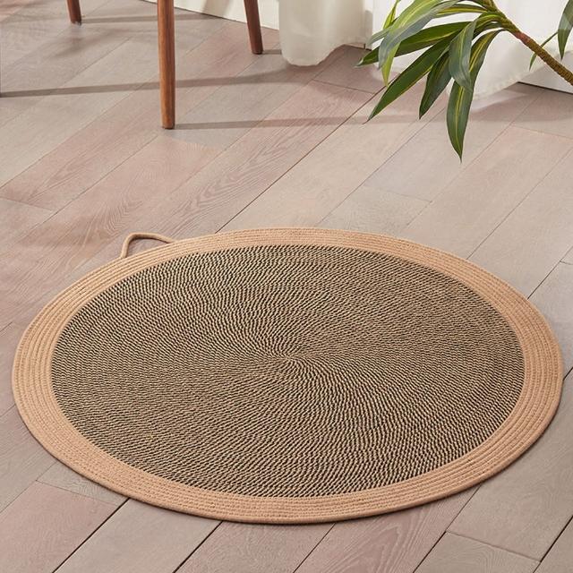 超大耐抓貓抓墊 60cm 可磨爪貓咪地墊 耐磨防屑防潮可水洗 貓抓地毯 可懸掛手提收納