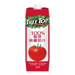 【Tree Top 樹頂】100%純蕃茄汁 1Lx1箱(共10入)