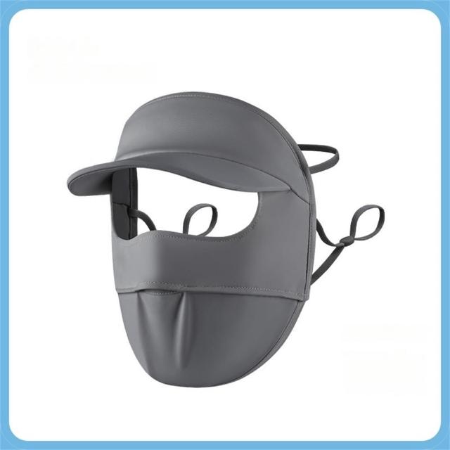 【KT DADA】臉部防曬 騎車面罩 帽子 防曬 面罩 防紫外線 透氣 防曬頭巾 護頸 防曬口罩 凉 