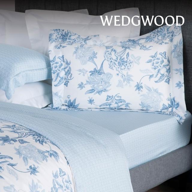 【WEDGWOOD】涼被四件合購組｜雙人涼被+雙人床包枕套三件組 (印花｜天絲任選)