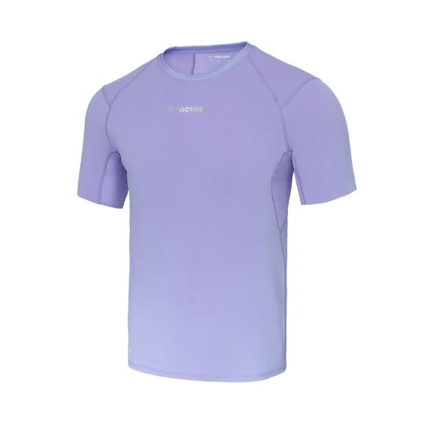 【VICTOR 勝利體育】VICTOR膠囊系列 T-Shirt(T-501CPS I/J/A/M 紅鶴粉/葡萄紫/牛奶白/冰山藍)