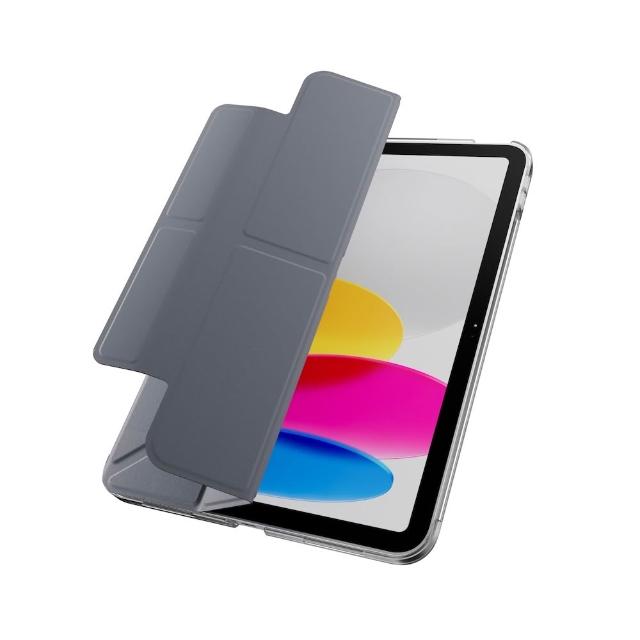【MAGEASY】2025 iPad 11吋 [A16] Facet 全方位支架透明背蓋保護套(支援最新iPad [A16])