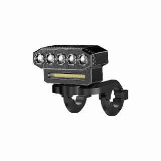 【微笑鯊】QX7145 LED強光自行車燈 5A(高亮 腳踏車燈 單車燈 夜騎車燈 自行車燈 前燈 公路車燈)