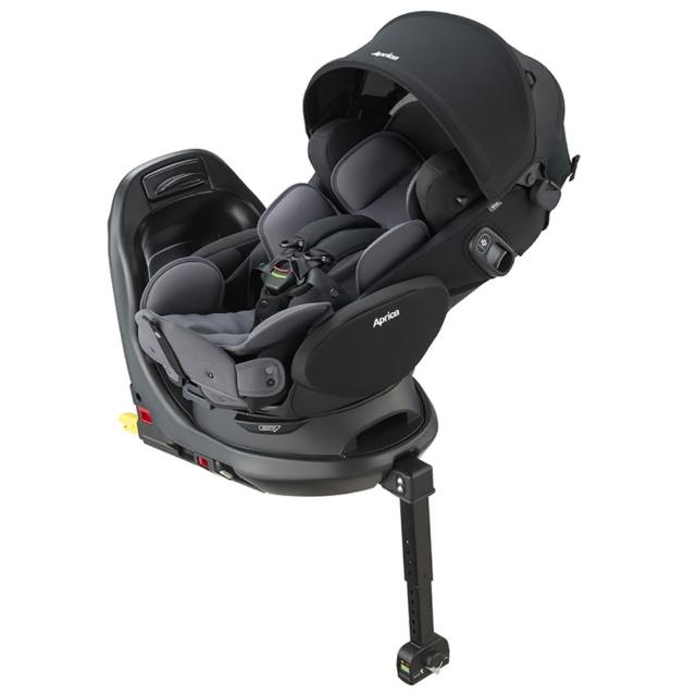 【Aprica 愛普力卡】Fladea Grow EVER ISOFIX 磁吸扣(0-4歲 360旋轉 坐臥二用 平躺汽座)